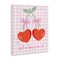 Stupell Industries Put A Bow On It Cherries Canvas Wall Art Design by Ilis Avilés